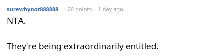 Family Demands Woman Make Separate Meals For Them: "Don't Want To Eat What My Doctor Told Me"