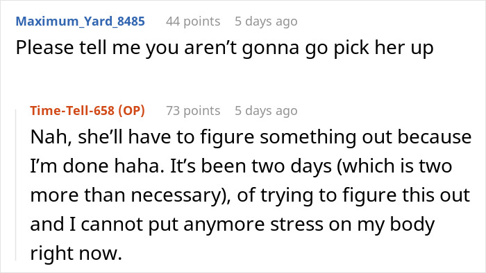 Screenshot of a heated Reddit discussion about rising temperatures during a snowstorm and refusal to house neighbor and their dog.