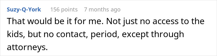 Comment about MIL and FIL hating family lifestyle and contacting CPS after granddaughter comes out as lesbian, discussing cutting ties.