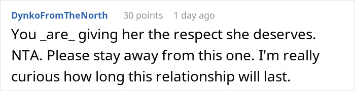 Screenshot of an online comment discussing a woman trying to enforce family rules on her boyfriend&rsquo;s son who doesn&rsquo;t live with them.