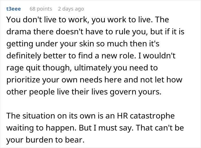 Person disappointed in boss they looked up to after discovering affair with employee, showing emotional and professional conflict.