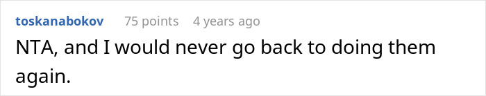 Man complaining about paying the price and eating fast food while wife works longer shifts in an online comment.