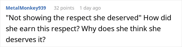 Comment criticizing a woman trying to enforce family rules on boyfriend&rsquo;s son who doesn&rsquo;t live with them.