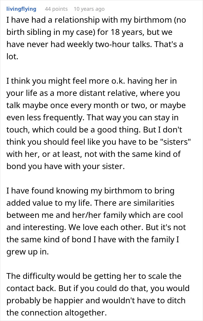 Woman Finds Biological Sister Wanting To Connect, Assumes She’s Invited To Her Wedding Woman Finds Biological Sister Wanting To Connect, Assumes She’s Invited To Her Wedding