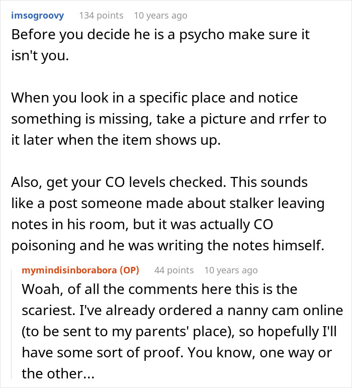 Woman Moves In With Her Boyfriend Of 5 Months, Suddenly Her Things Start Disappearing