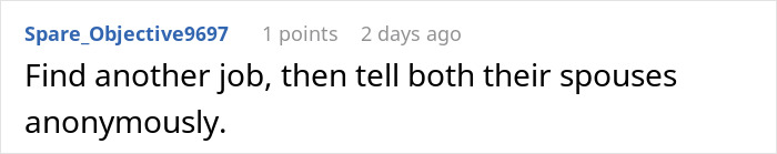 Person disappointed in boss they looked up to, showing frustration after the boss starts an affair with employee.