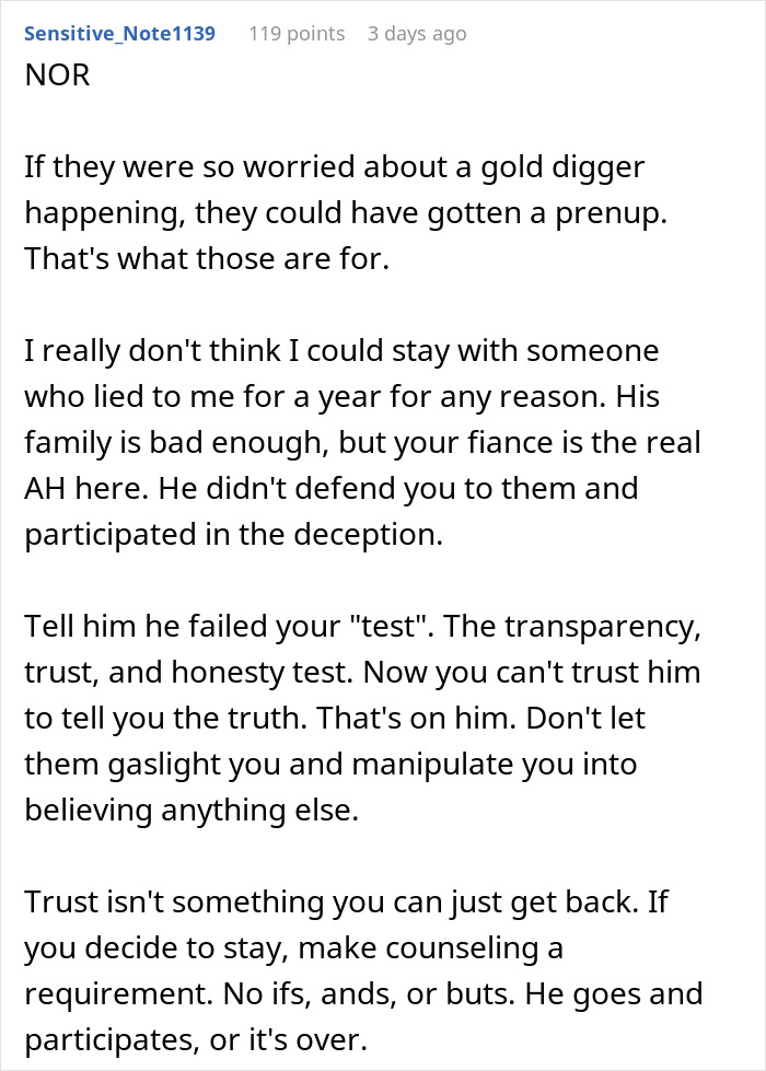 Woman Thought She Was Supporting Her Partner, Turns Out She Was Being Tested As A Gold Digger