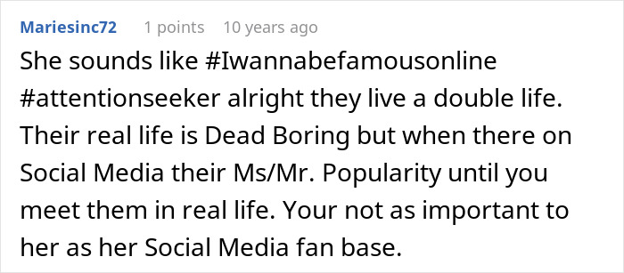 Woman Posts Absolutely Everything Online, Her Boyfriend Hates It: "Social Media Attention Seeker"