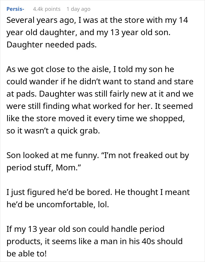 Guy Leaves Girlfriend's Apartment Upset, She Later Finds Out It's Because Of Period Products