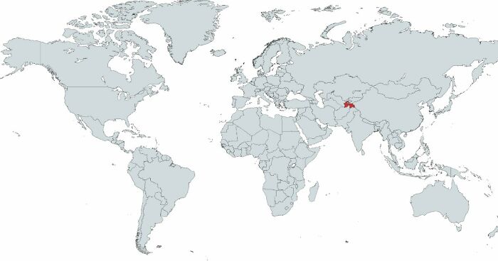 From Afghanistan To Singapore: Identify These 30 Countries On The World Map