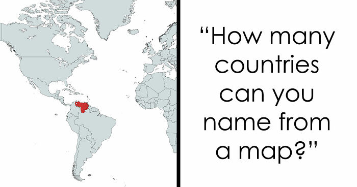 “Can You Beat This Map Challenge?”: Name 30 Countries From Just Their Spot On A Map