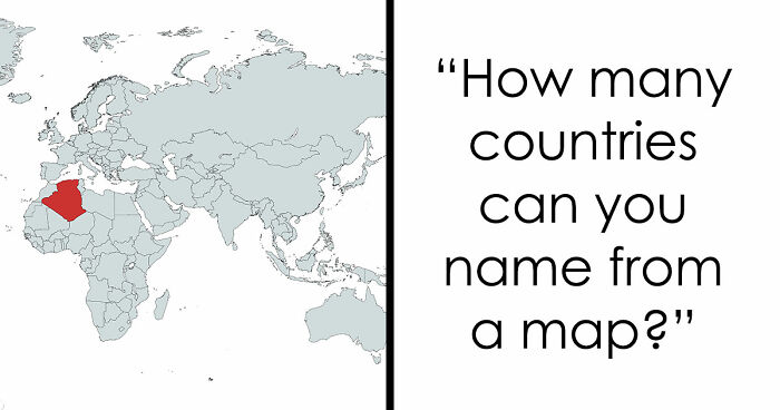 “Can You Beat This Map Challenge?”: Name 30 Countries From Just Their Spot On A Map