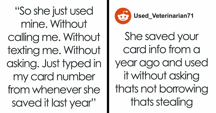 Cousin Memorizes Card Details For $1.5k Splurge, Acts Shocked When Victim Calls Fraud