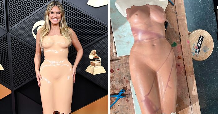 Heidi Klum Reveals Details Of Her Controversial Grammys Dress After Fierce Backlash