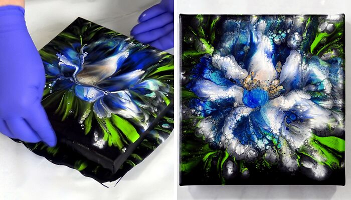 I Tried A Flower Dip With Pva Glue… This Happened