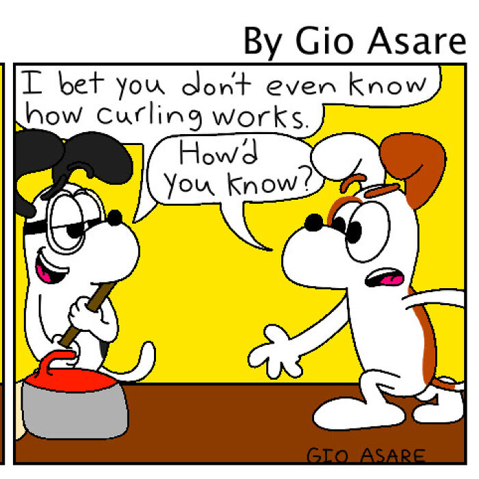 I Added The Winter Olympics Into My Barkers Comics Series