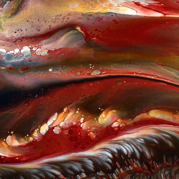 Controlled Chaos Dramatic Split Cup Acrylic Pour Tutorial: My Fluid Art Painting