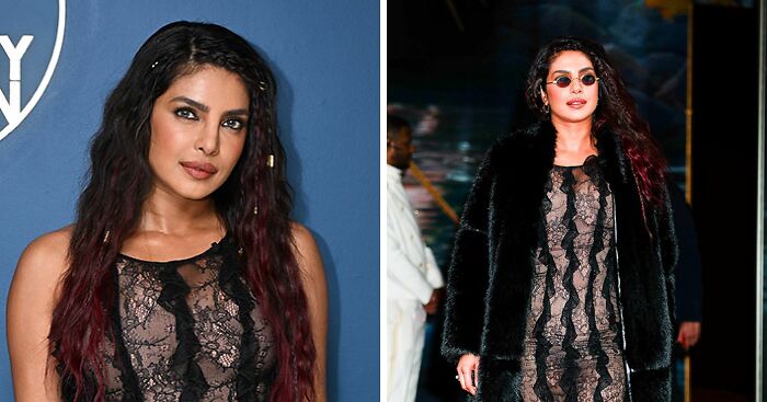 Priyanka Chopra Triggers Thirst Frenzy With A “Powerful” Sheer Dress Amid Film Promo