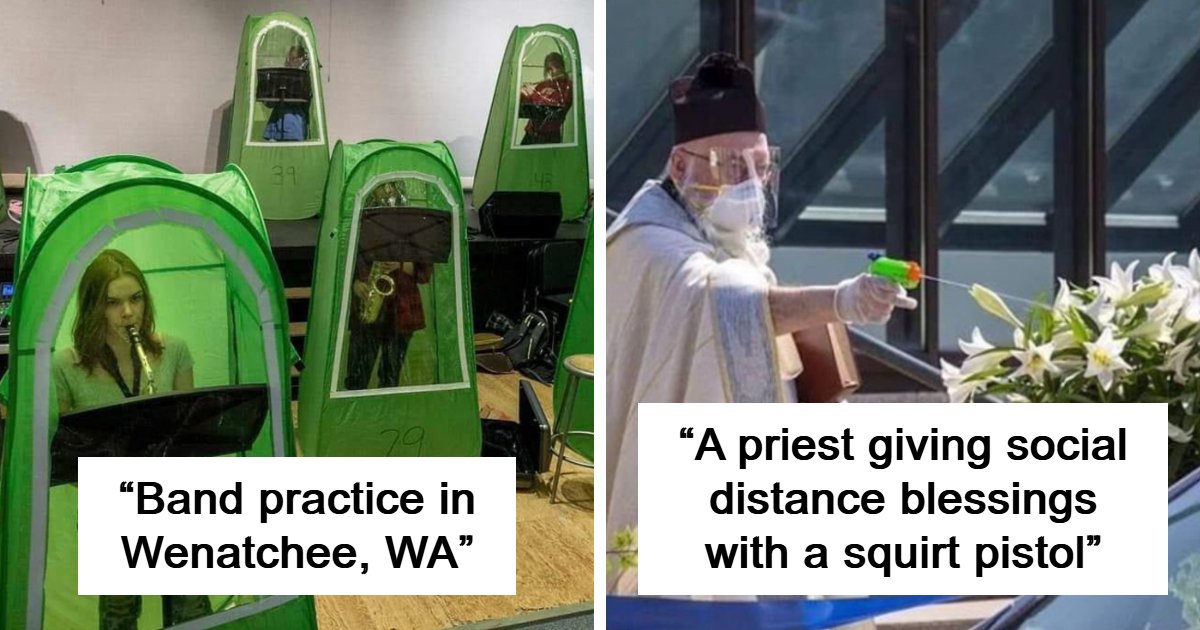 44 Hilariously Unhinged Photos That Summarize The Peak Of Covid Lockdown Madness