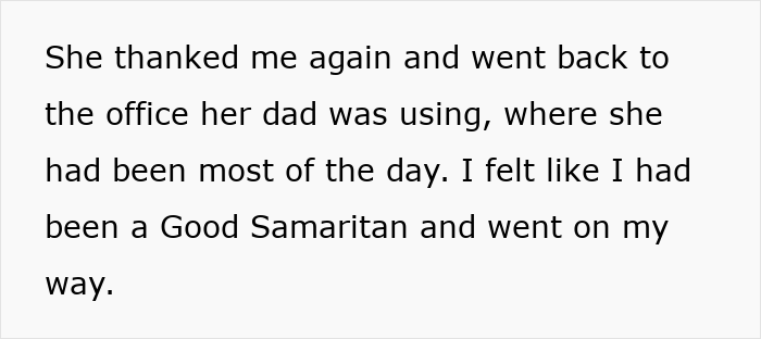 Alt text: Man fired over crude drawing befriends woman who drew it and discovers her tragic story in an office setting