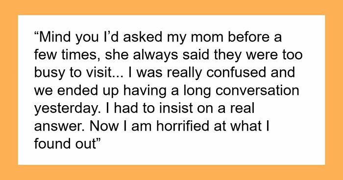 Daughter Is Beyond Disgusted To Learn Real “Exotic And Illegal” Reason Why Relatives Abandoned Them