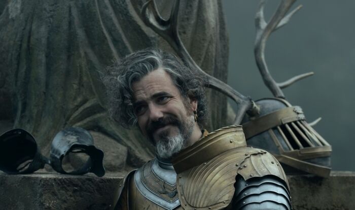 Man in medieval armor with antler helmet, representing a major Knight of the Seven Kingdoms reference in Game of Thrones. Man in medieval armor with antler helmet, representing a major Knight of the Seven Kingdoms reference in Game of Thrones.