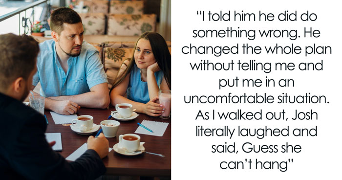 “Nervous” Guy Brings Bestie To Chaperone His First Date, Lady Told To “Chill” When She Gets Mad