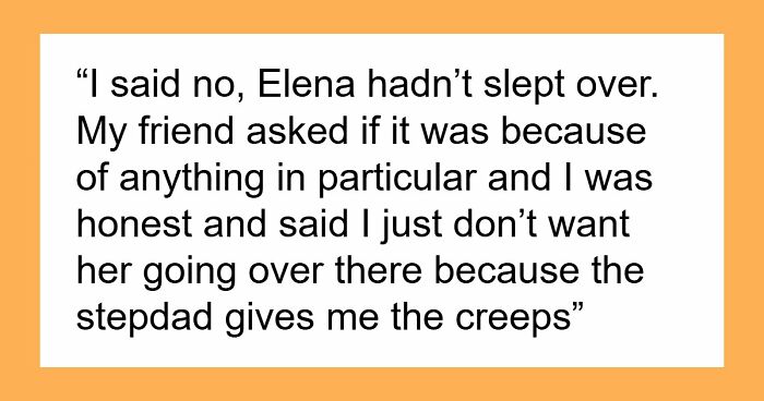 Mom Cancels Sleepover And Brings Daughter Home Because Of Friend’s Stepdad, His Wife Loses It