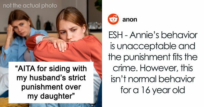 “AITA For Siding With My Husband’s Strict Punishment Over My Daughter?”