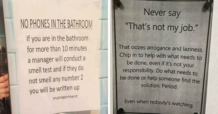 45 Office Signs And Notes That Somehow Made Work Even Worse