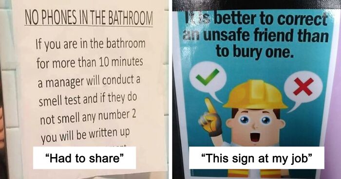 45 Office Signs And Notes That Somehow Made Work Even Worse