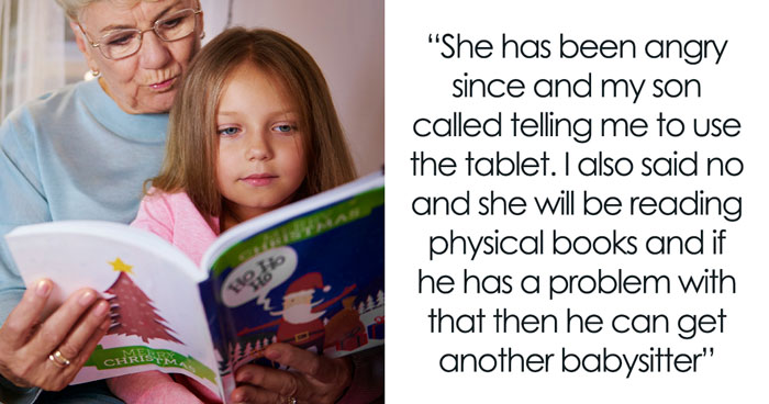 Grandma Pulls Free Childcare Perks After DIL Rages At Her For Teaching Grandkid To Read