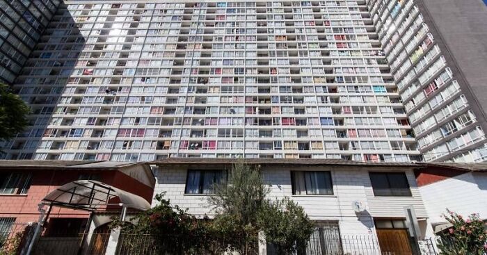 These Type Of Buildings Are Called Vertical Ghettos In Santiago, Chile
