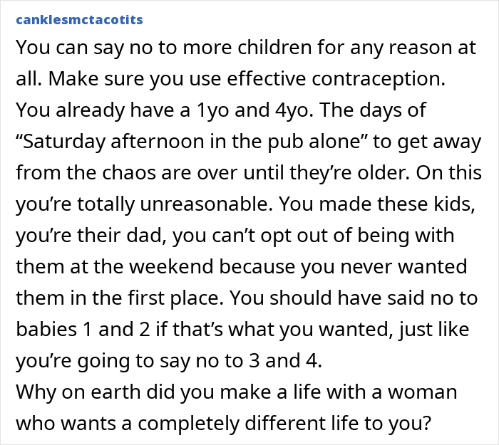 SAHM Dreams Of A Packed House And More Babies, Husband Pumps The Brakes On 50/50 Childcare