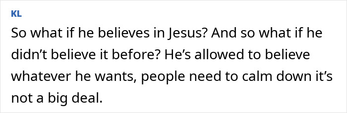 Text excerpt discussing Elon Musk's Jesus comment and its impact on theories about something bad coming.