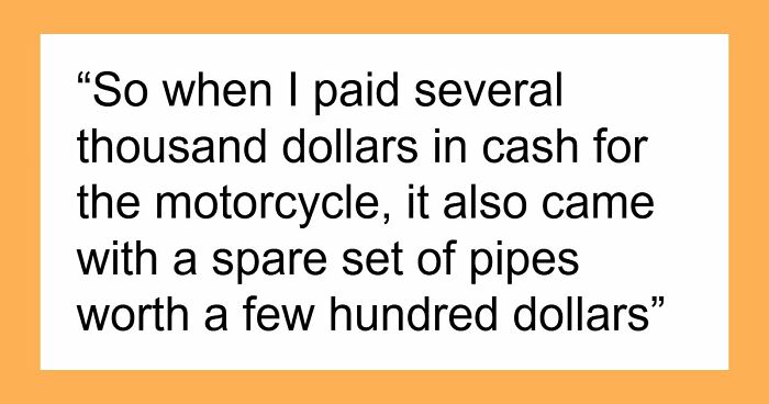 Guy Turns GF’s Purchase Into Payday, Refuses To Share The Profit From Selling Her Bike Spare Parts - 34