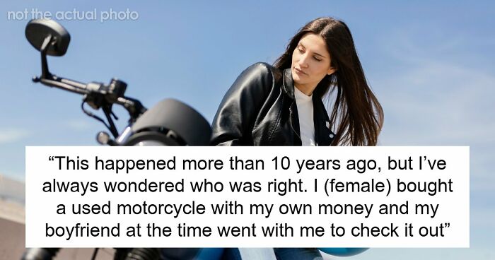 Woman Purchases Bike Solo, BF Says Bonus Pipes Are His Just Because He Requested Them