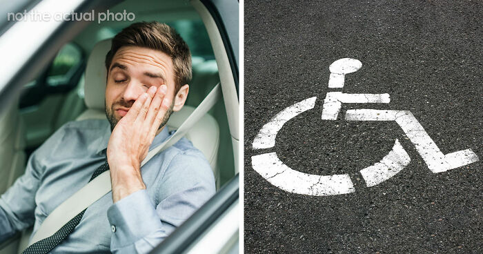 Entitled Woman Confronts Driver In A Handicapped Spot, Catches Them On A Bad Day