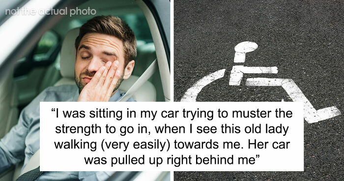 Entitled Woman Confronts Driver In A Handicapped Spot, Catches Them On A Bad Day