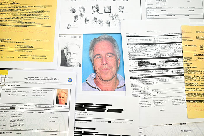 Documents and a photo related to Epstein seen in investigation linked to disturbing theory about Justin Bieber's Yummy music video.