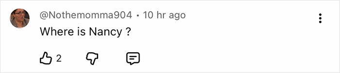 User comment on social media asking where Nancy is, related to expert revealing what drove Nancy Guthrie&rsquo;s kidnapper over the edge.