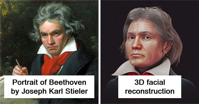 This Scientist Turns Old Skulls And Clues Into Lifelike Faces Of Famous Composers