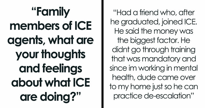 A Sobering Look Inside The Families Of ICE Agents As 32 People Share Their True Feelings