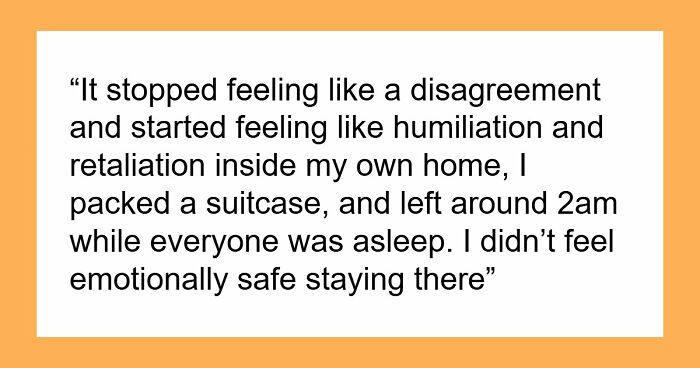 52YO Dad Dates 22YO Woman, Daughter Questions It, Dad Explodes And Pushes Her Out Of The Home