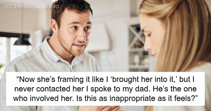 52YO Dad Dates 22YO Woman, Daughter Questions It, Dad Explodes And Pushes Her Out Of The Home