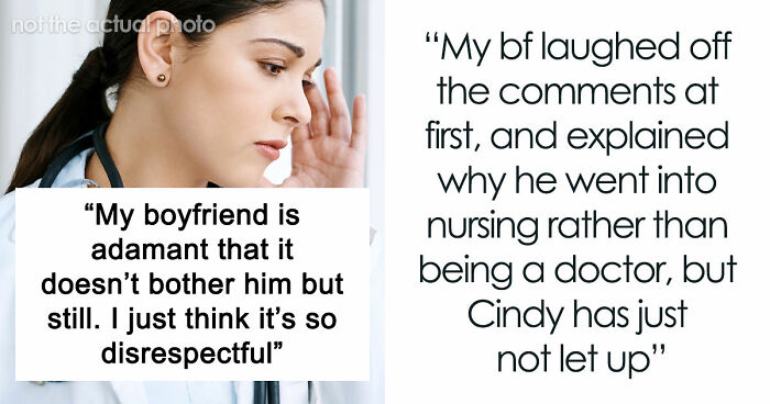 Step-Mom Keeps Making Fun Of Guy For Being A Nurse, Opens Up Why: “Childish And Offensive”