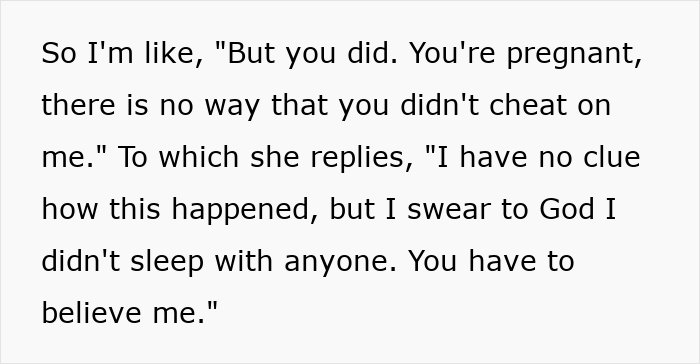 Alt text: Two women in a tense conversation expressing confusion and emotions about one partner being pregnant in a lesbian couple.