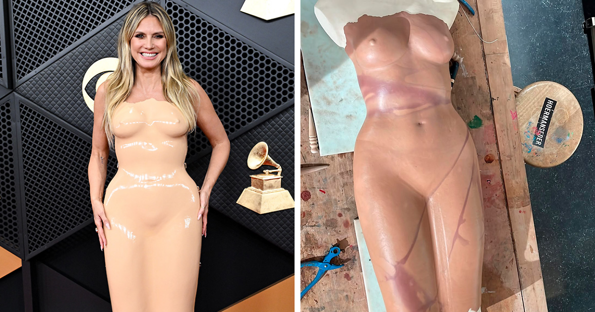 Heidi Klum Reveals Details Of Her Controversial Grammys Dress After Fierce Backlash