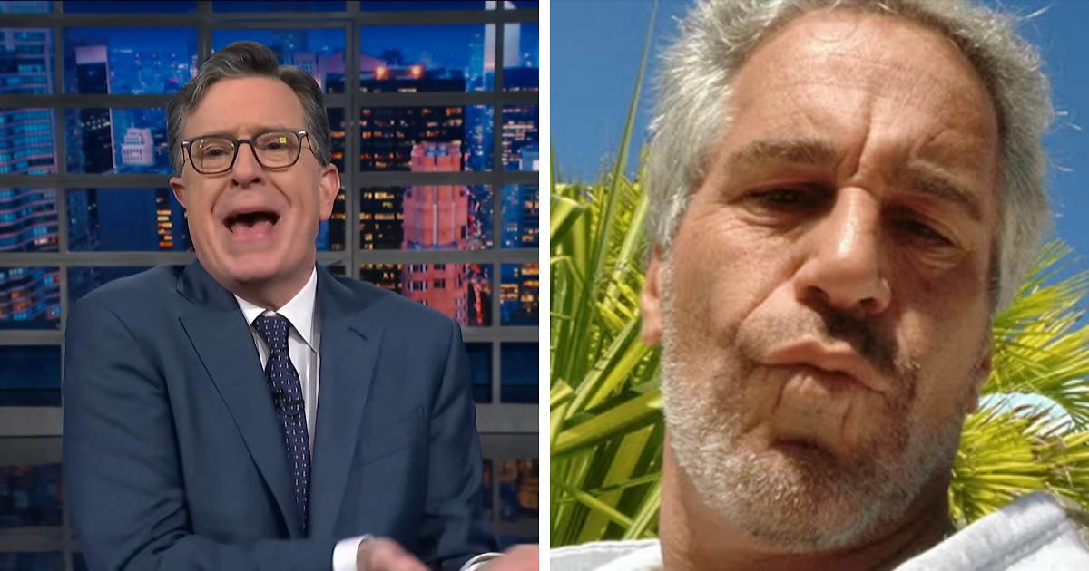 Stephen Colbert’s Brutal Response After Appearing In Epstein Files Goes Viral