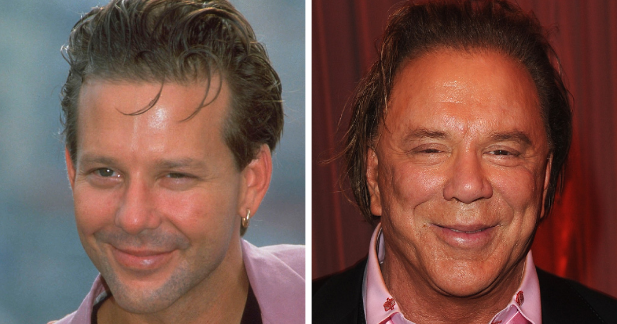 How Mickey Rourke Could Have Looked Without Changing His Face